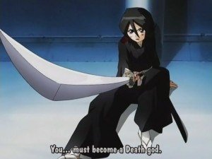 Kuchiki Rukia Offers Ichigo Her Shinigami Powers