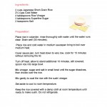 Sushi Rice Recipe